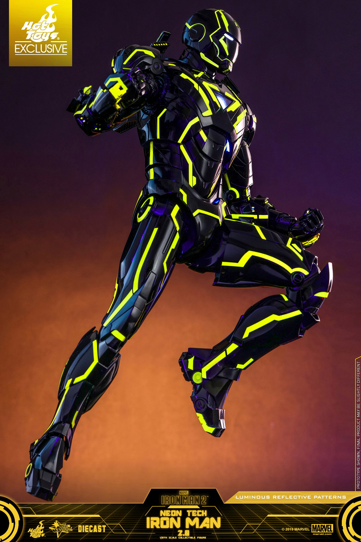 Iron Man 2 - Mark 6 (Neon Tech / Yellow Version) image 9