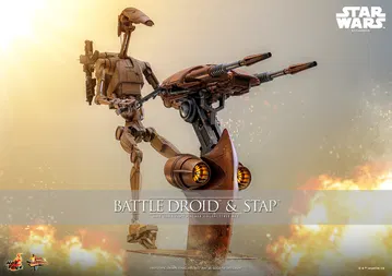 Star Wars: The Phantom Menace - Battle Droid & STAP