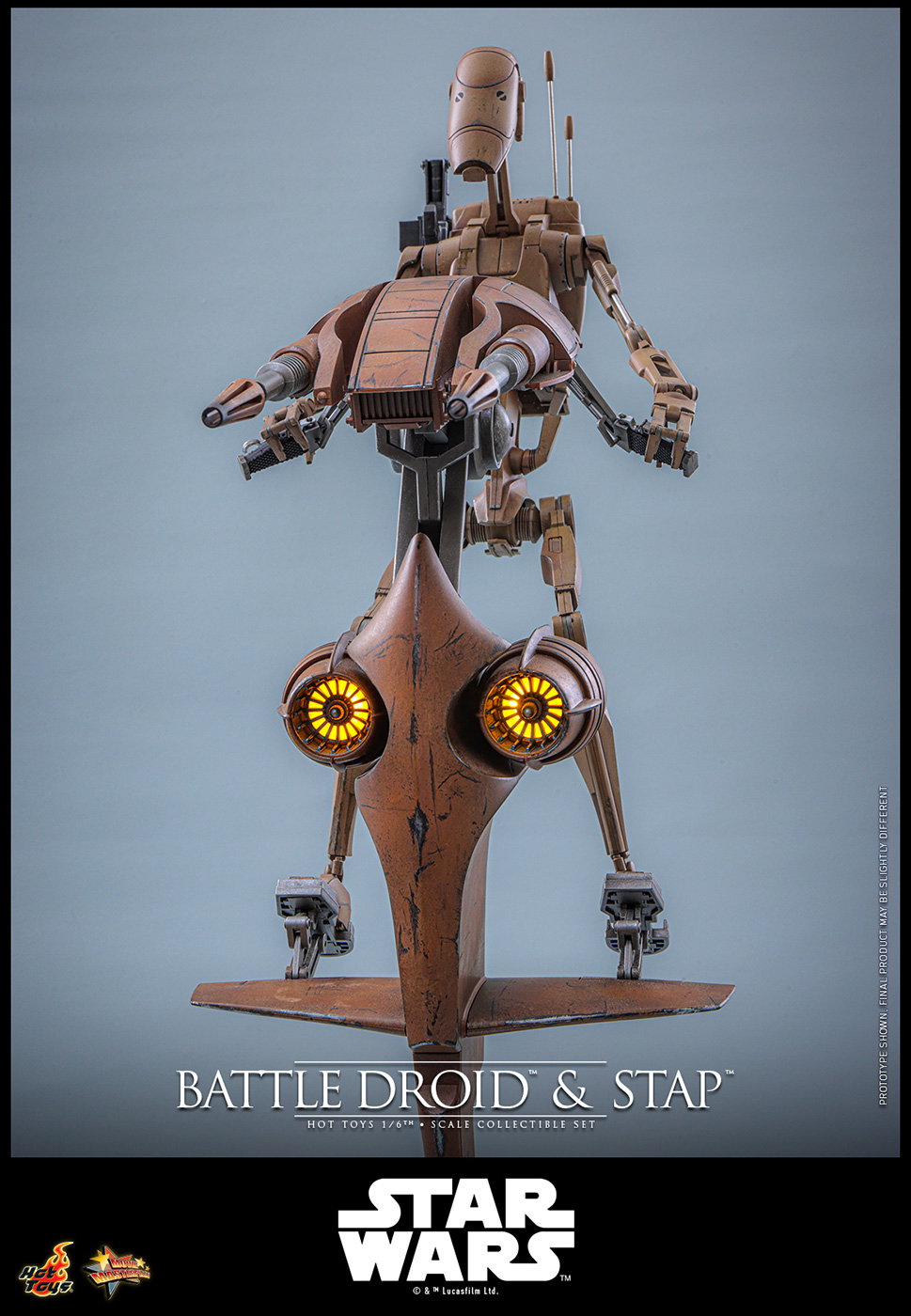 Star Wars: The Phantom Menace - Battle Droid & STAP image 5