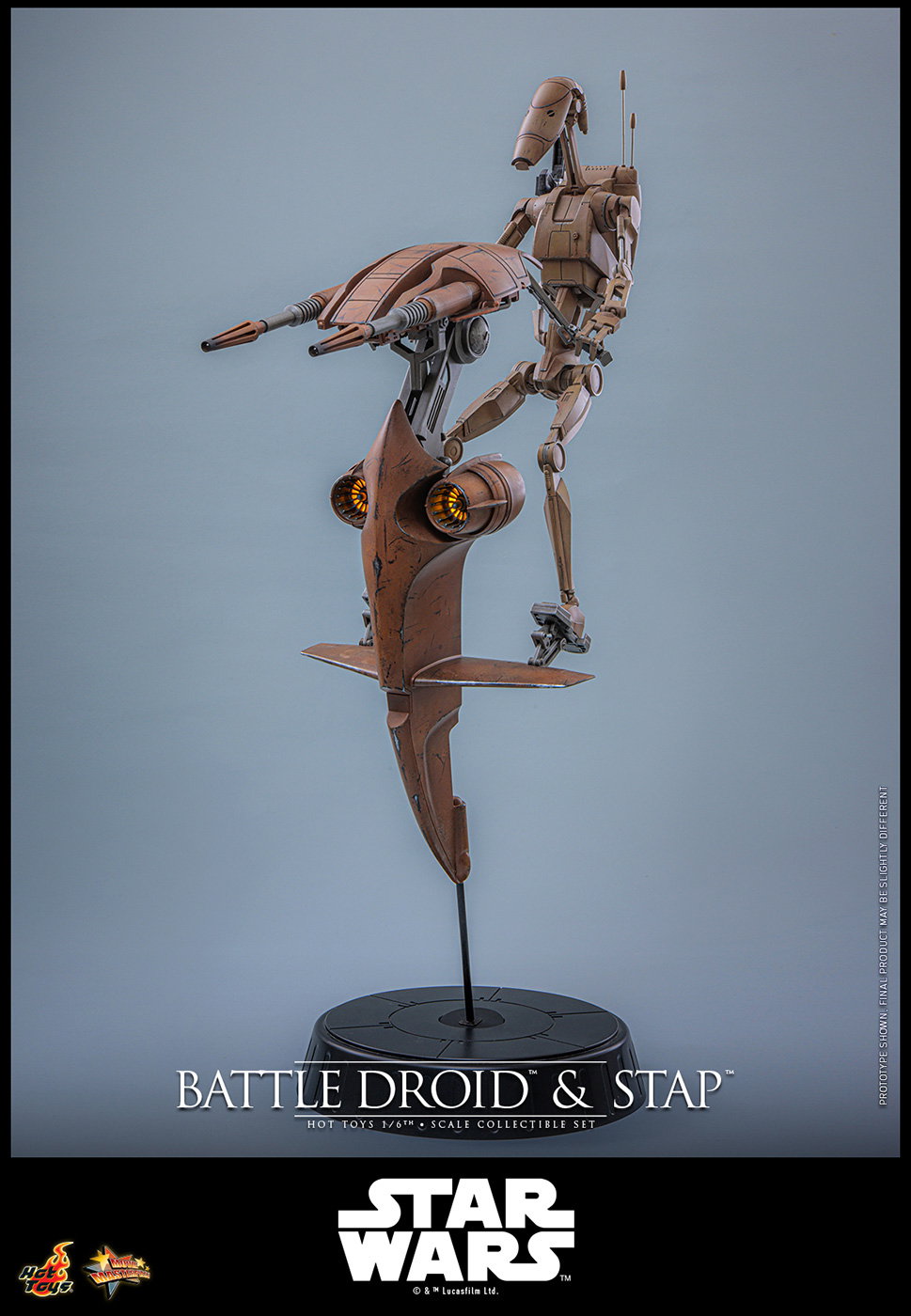 Star Wars: The Phantom Menace - Battle Droid & STAP image 6