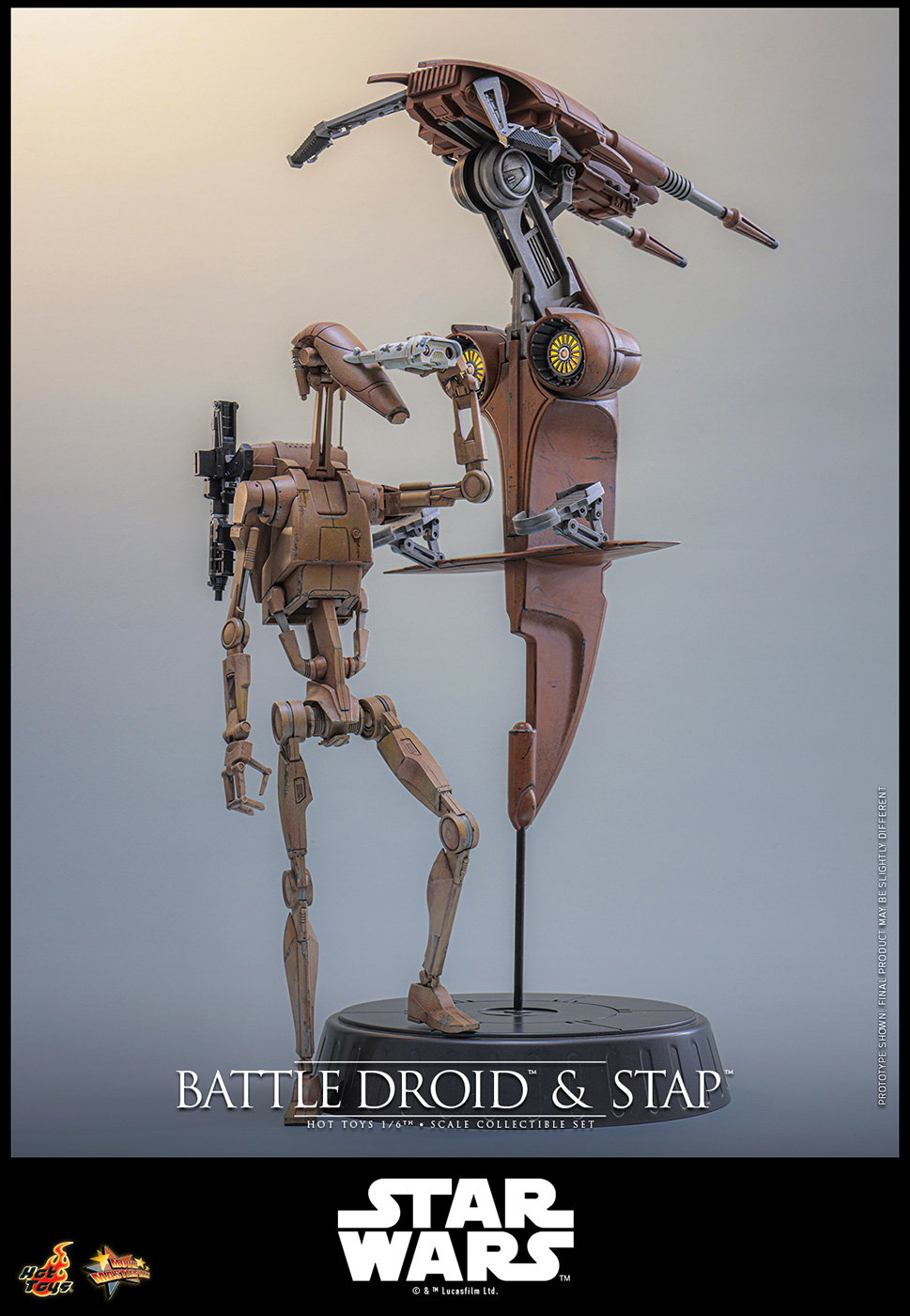 Star Wars: The Phantom Menace - Battle Droid & STAP image 7