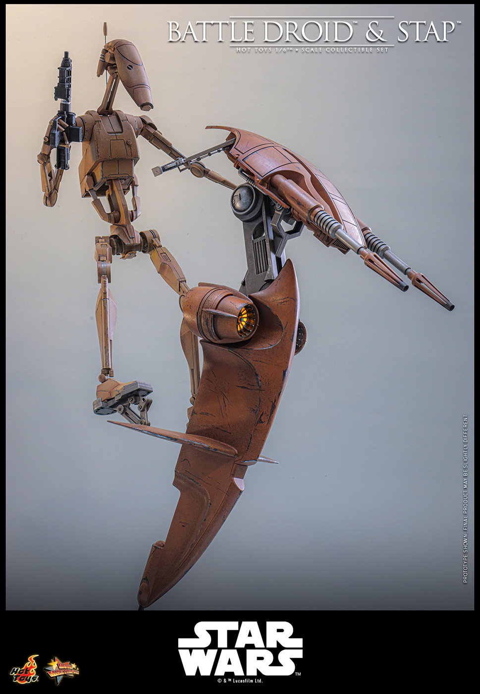 Star Wars: The Phantom Menace - Battle Droid & STAP image 8