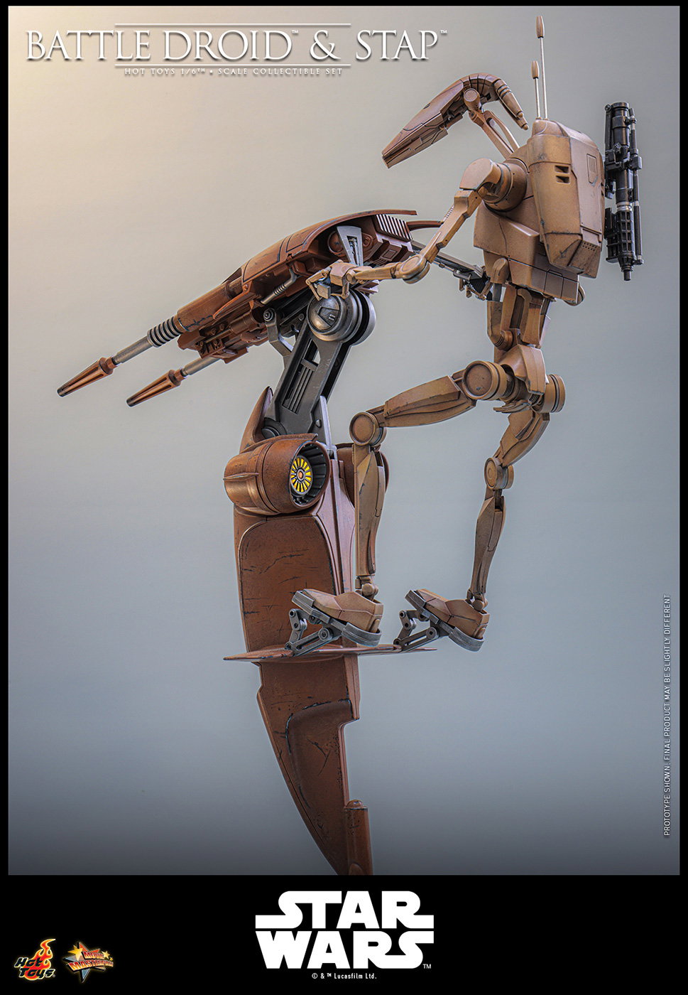Star Wars: The Phantom Menace - Battle Droid & STAP image 9