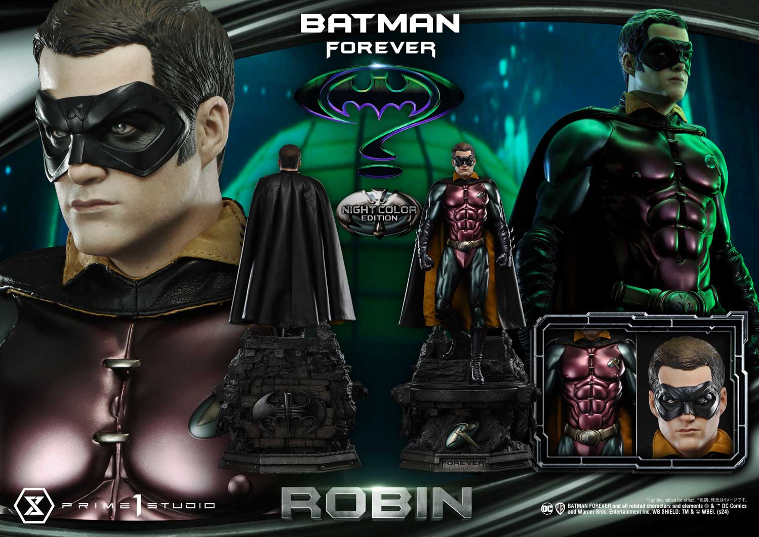 Batman Forever (Film) Robin Night Color Edition image 4