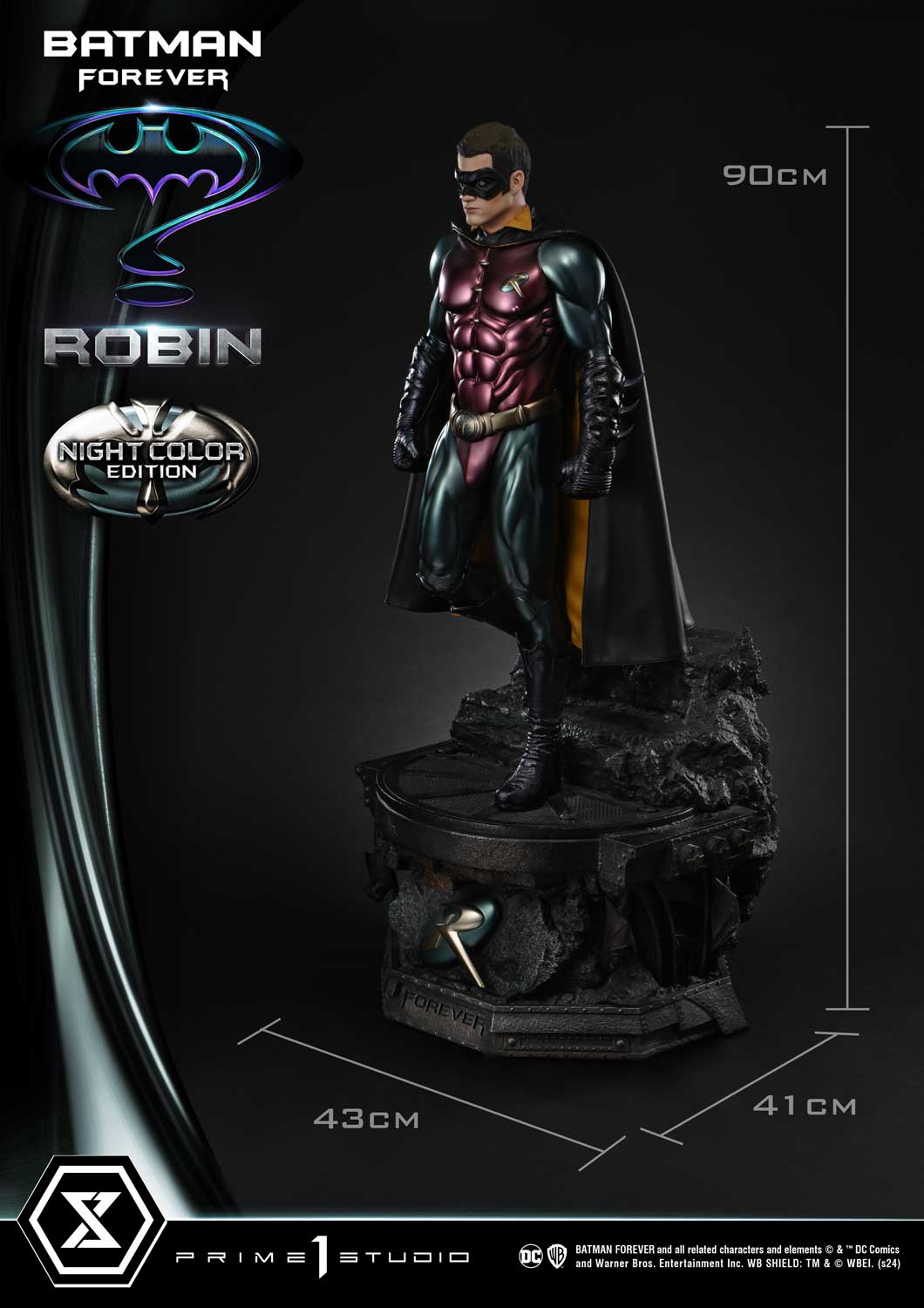 Batman Forever (Film) Robin Night Color Edition image 6