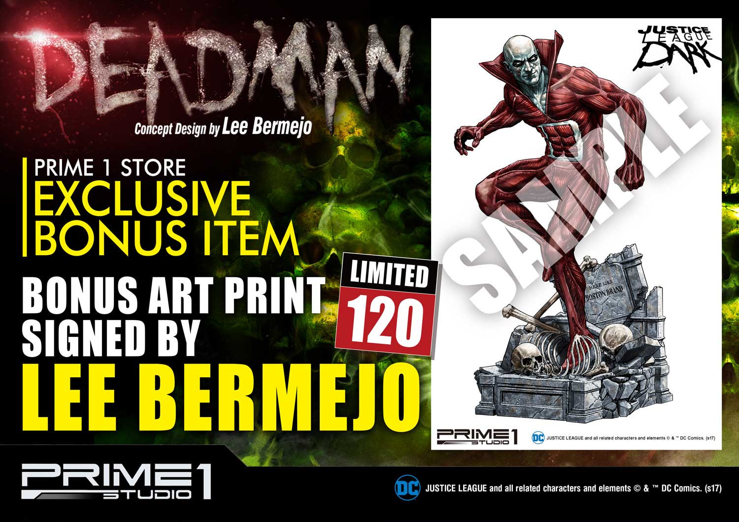 Justice League Dark (Comics) Deadman (Concept Design by Lee Bermejo) EX image 3