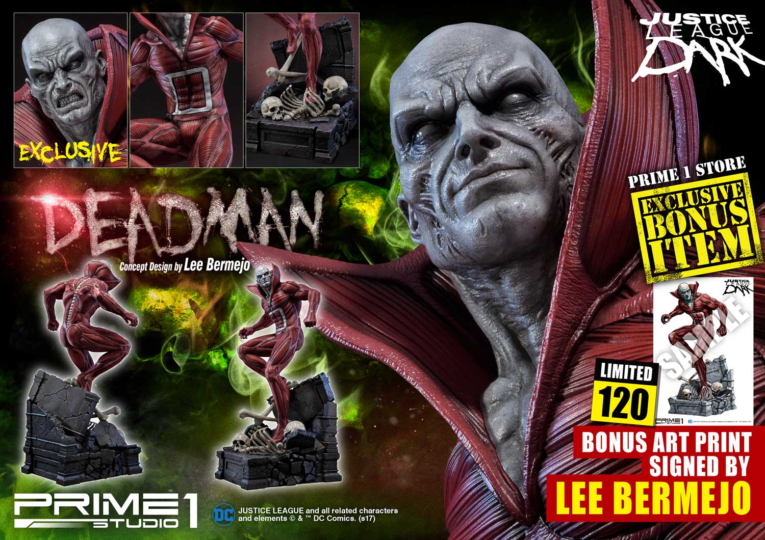 Justice League Dark (Comics) Deadman (Concept Design by Lee Bermejo) EX image 4