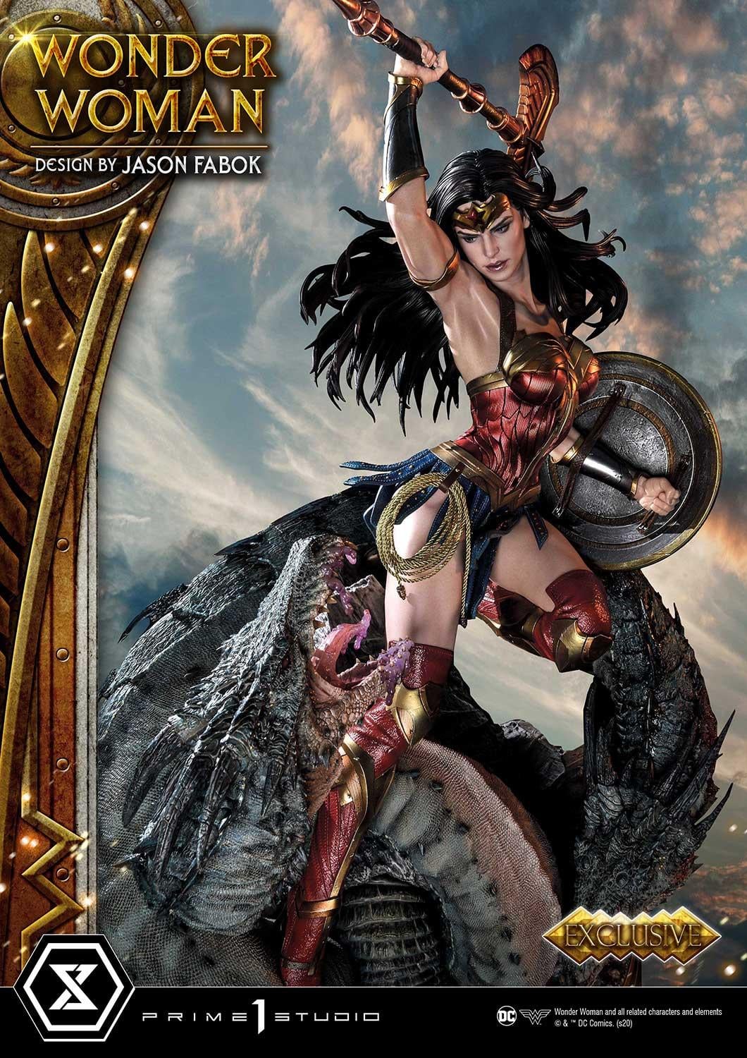 Wonder Woman (Comics) Wonder Woman versus Hydra (Concept Design By Jason Fabok) EX image 2