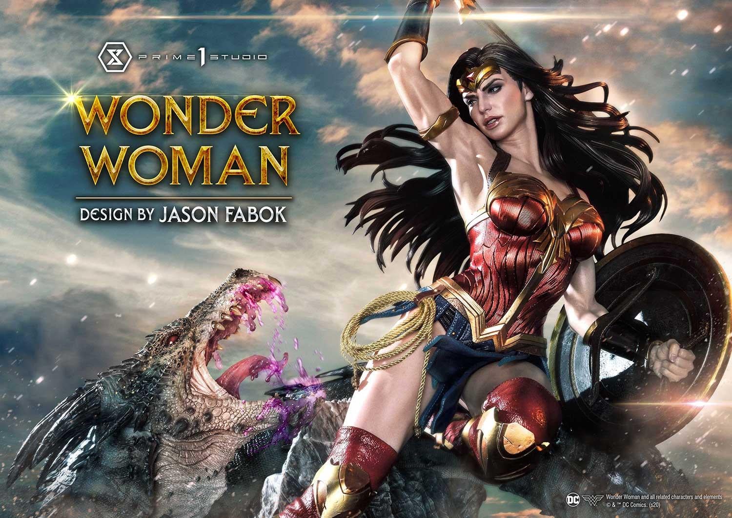 Wonder Woman (Comics) Wonder Woman versus Hydra (Concept Design By Jason Fabok) EX image 3