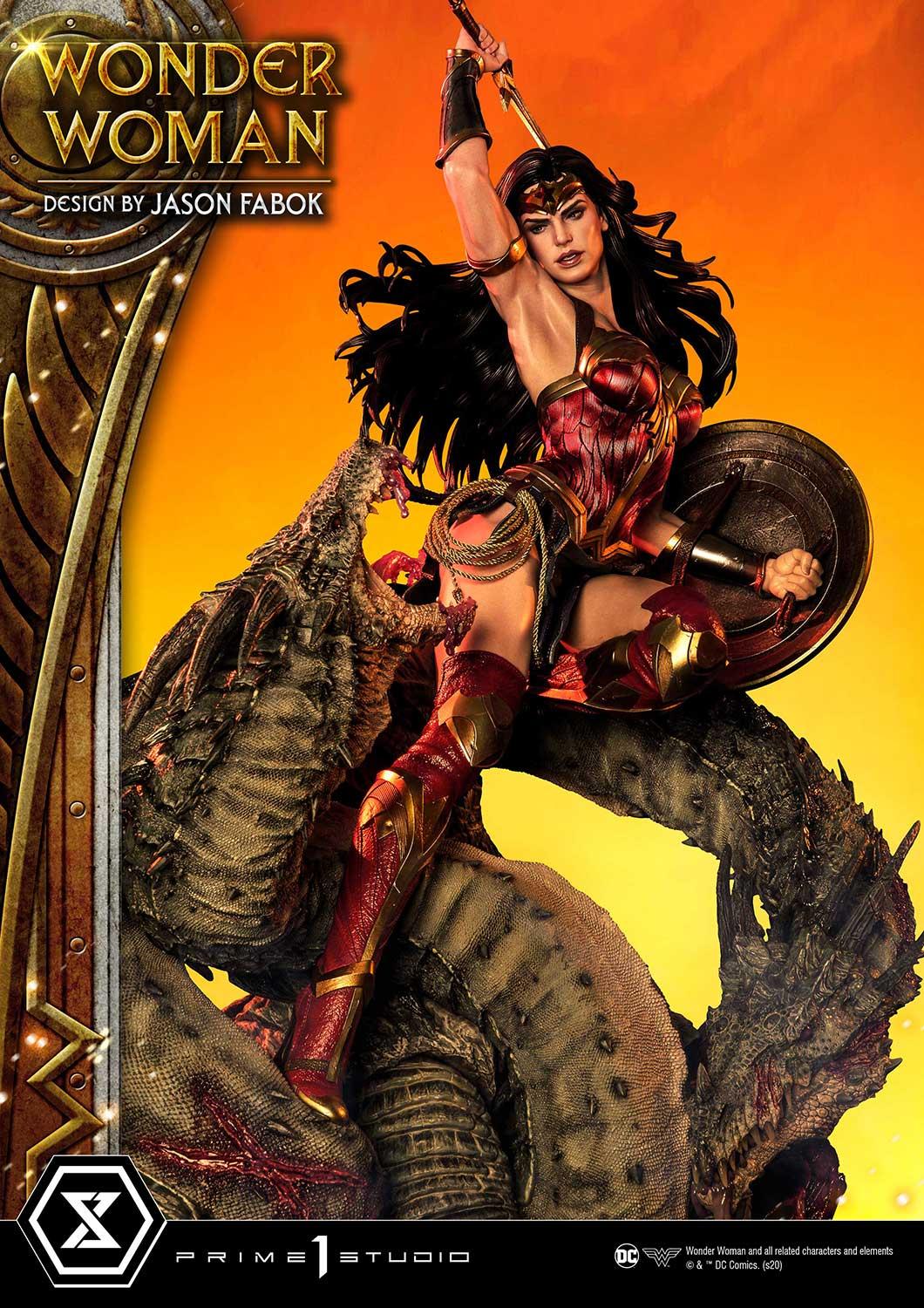 Wonder Woman (Comics) Wonder Woman versus Hydra (Concept Design By Jason Fabok) EX image 4