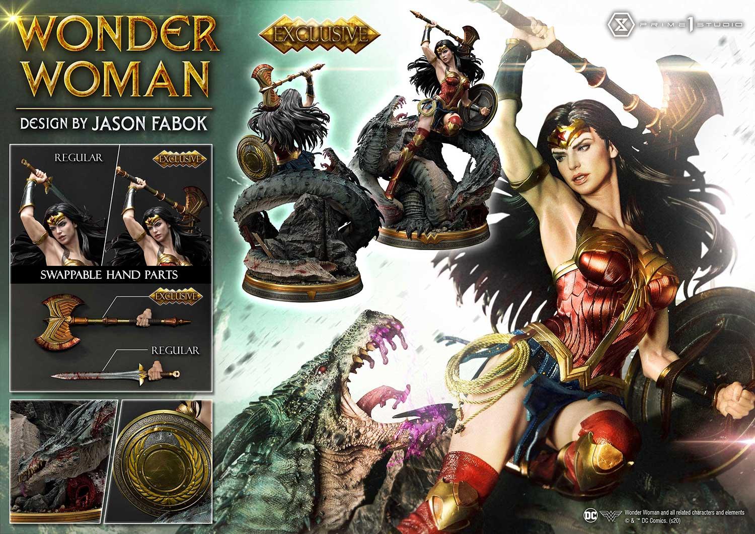 Wonder Woman (Comics) Wonder Woman versus Hydra (Concept Design By Jason Fabok) EX image 5