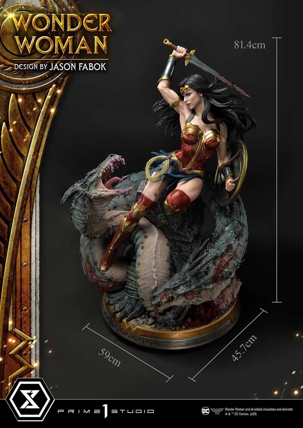 Wonder Woman (Comics) Wonder Woman versus Hydra (Concept Design By Jason Fabok) EX image 7