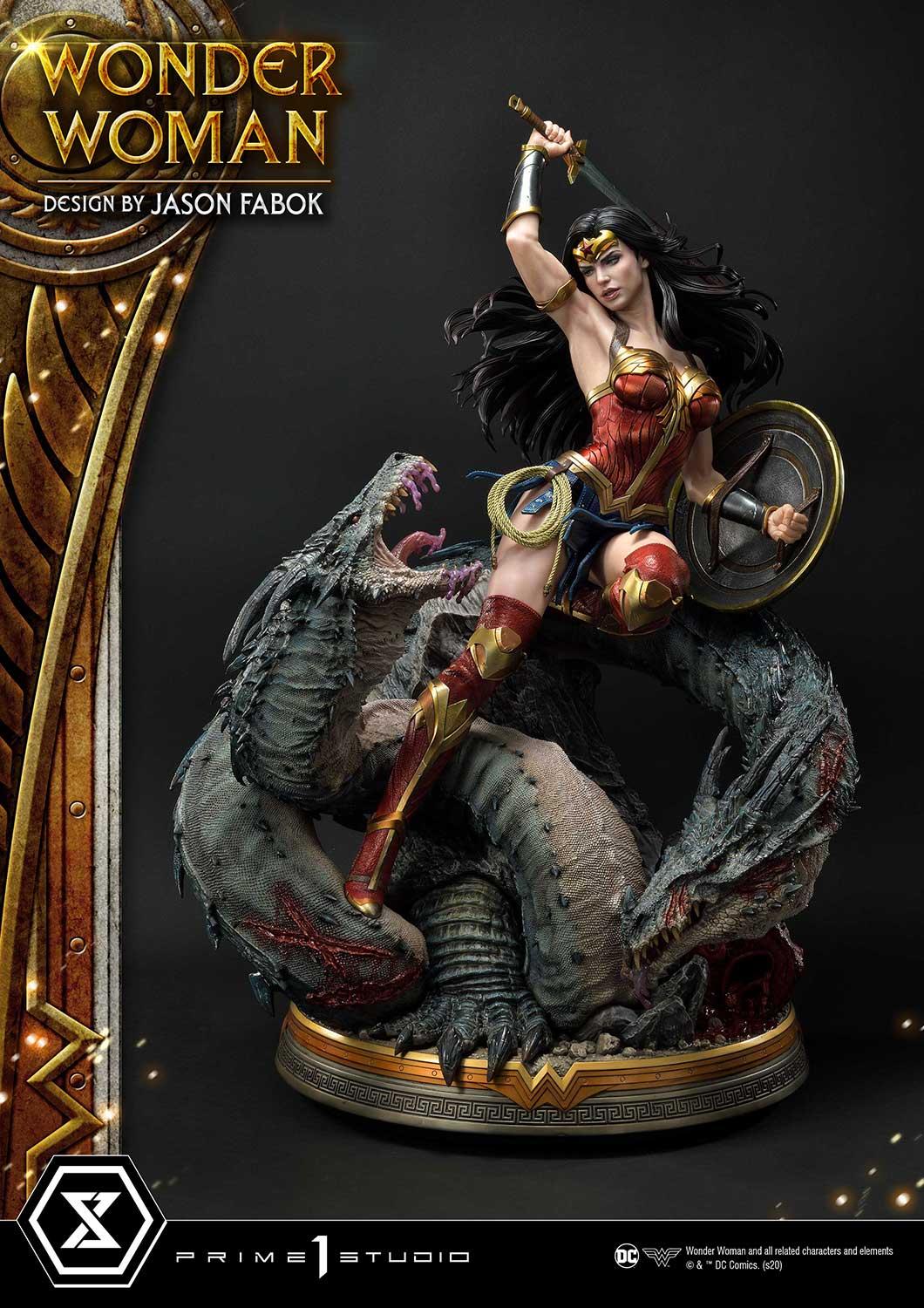 Wonder Woman (Comics) Wonder Woman versus Hydra (Concept Design By Jason Fabok) EX image 8
