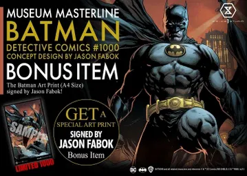 Batman Detective Comics #1000 (Concept Design By Jason Fabok) DX