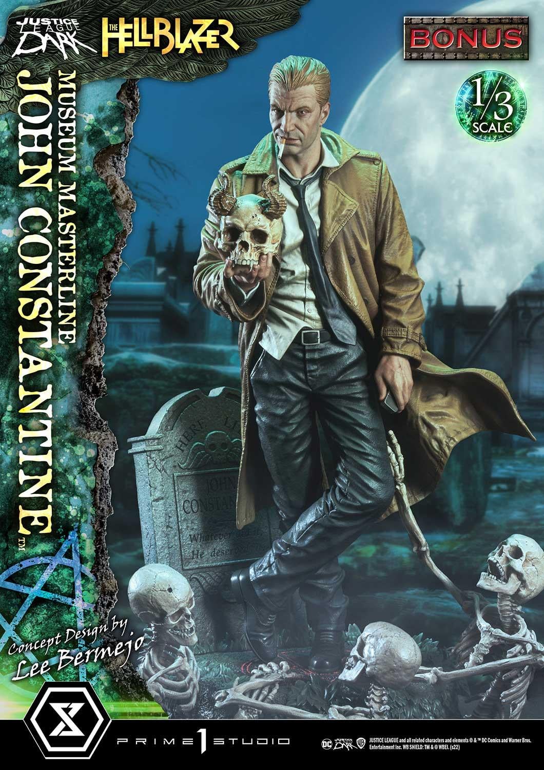 Hell Blazer (Comics) JOHN CONSTANTINE (Concept Design by Lee Bermejo) DX image 3