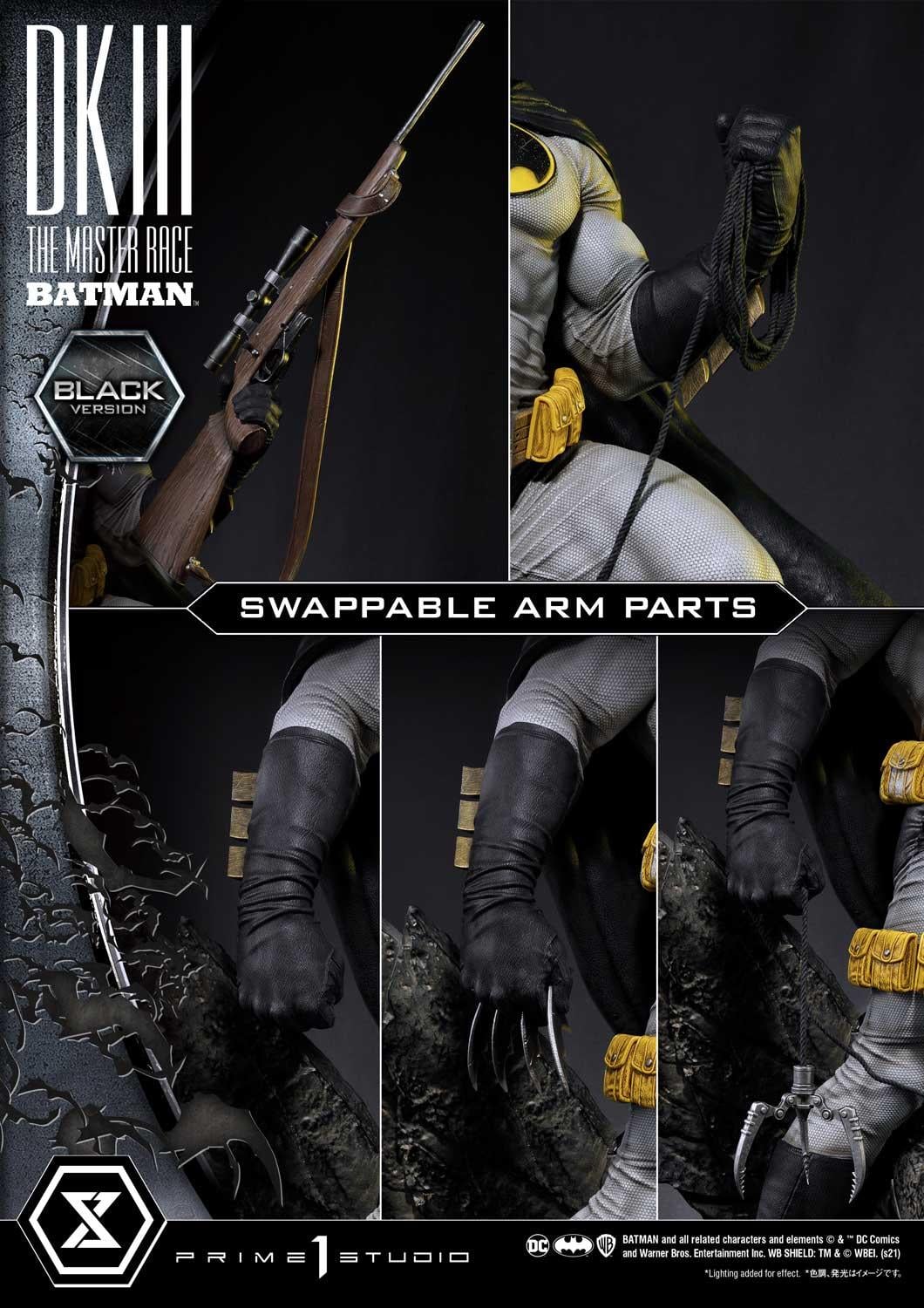 Batman Dark Knight III The Master Race (Comics) Batman Black Version image 4