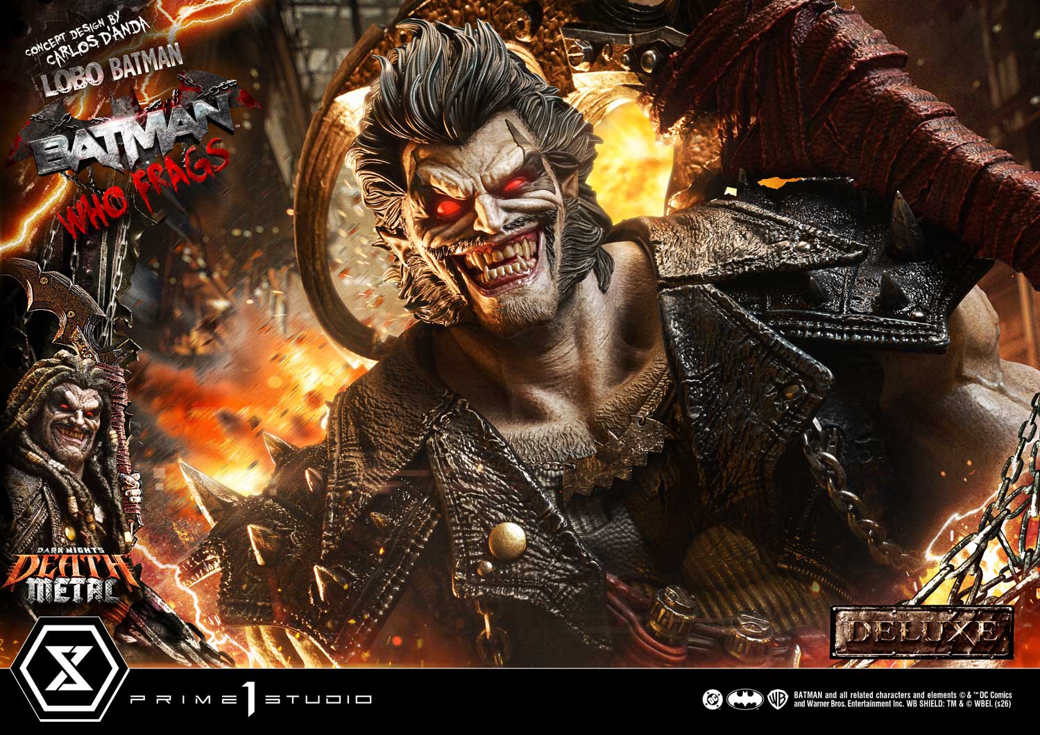 Lobo Batman: Batman Who Frags (Concept design by Carlos D'Anda) DX image 10