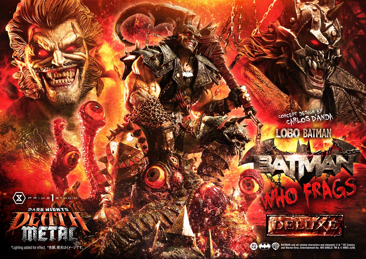Lobo Batman: Batman Who Frags (Concept design by Carlos D'Anda) DX image 1