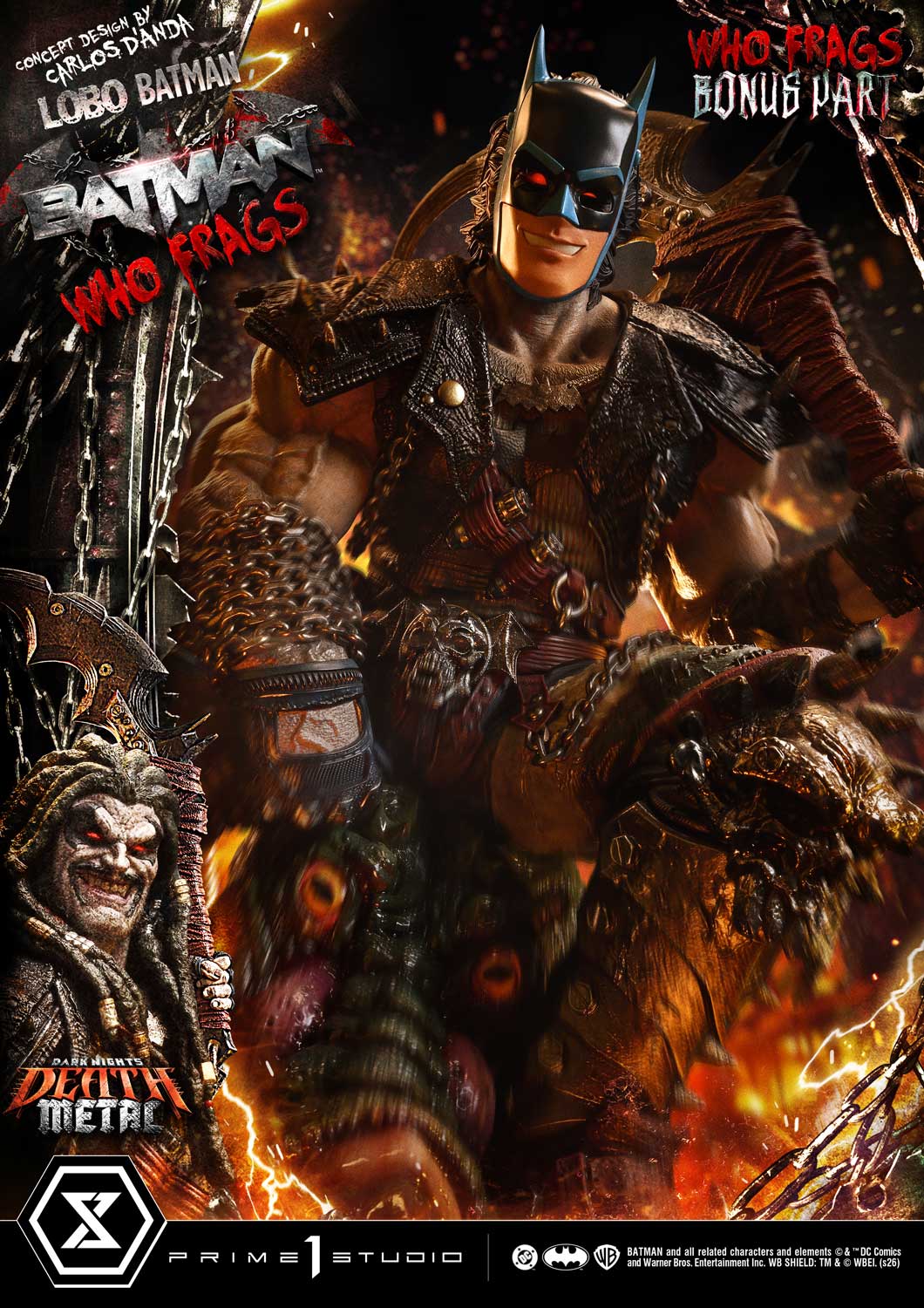 Lobo Batman: Batman Who Frags (Concept design by Carlos D'Anda) DX image 4