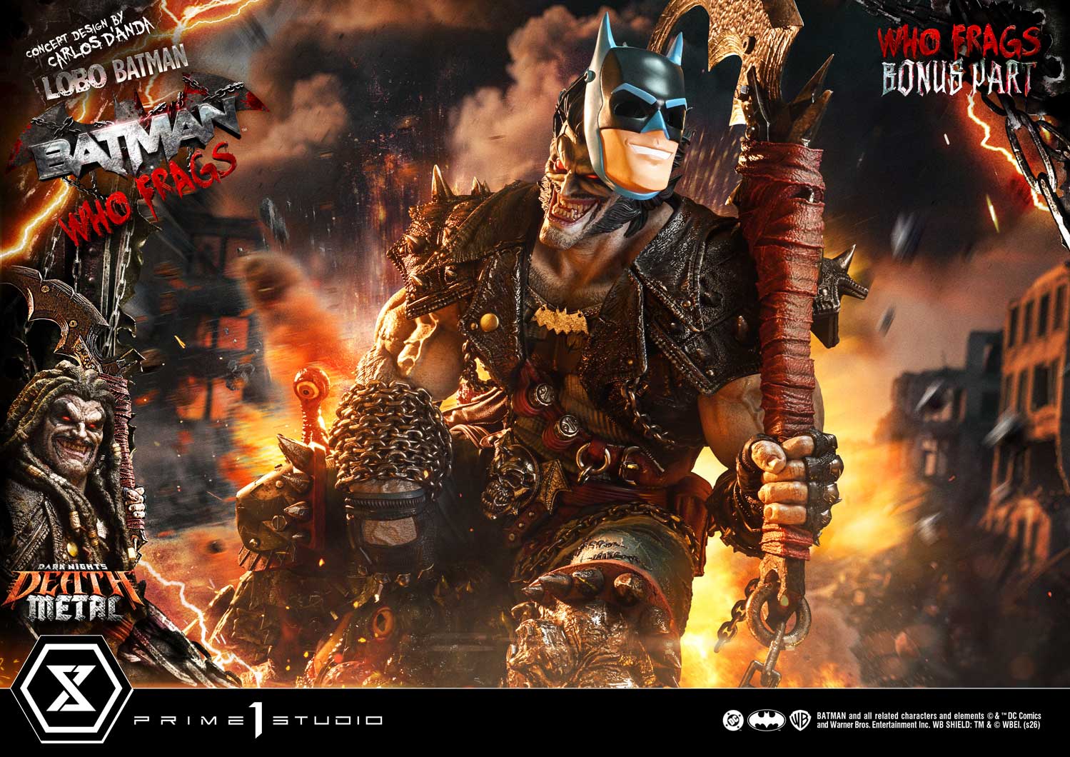 Lobo Batman: Batman Who Frags (Concept design by Carlos D'Anda) DX image 6