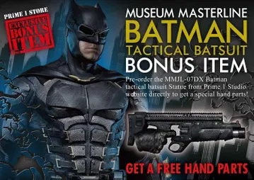 Justice League (Film) Batman Tactical Batsuit DX