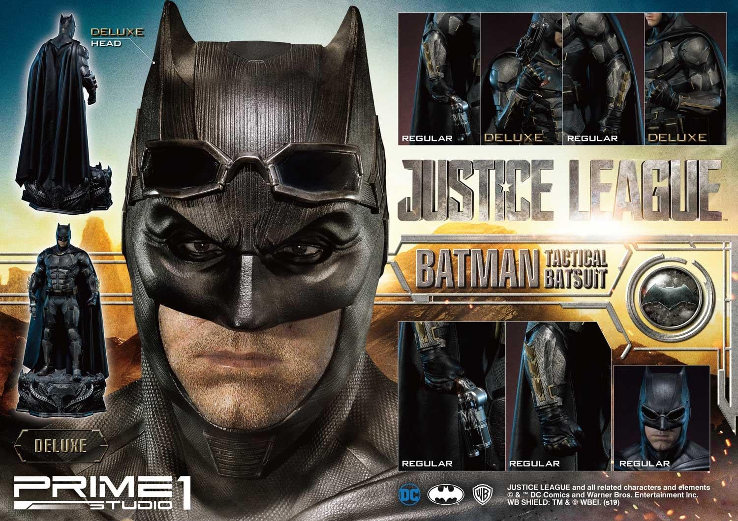 Justice League (Film) Batman Tactical Batsuit DX image 9