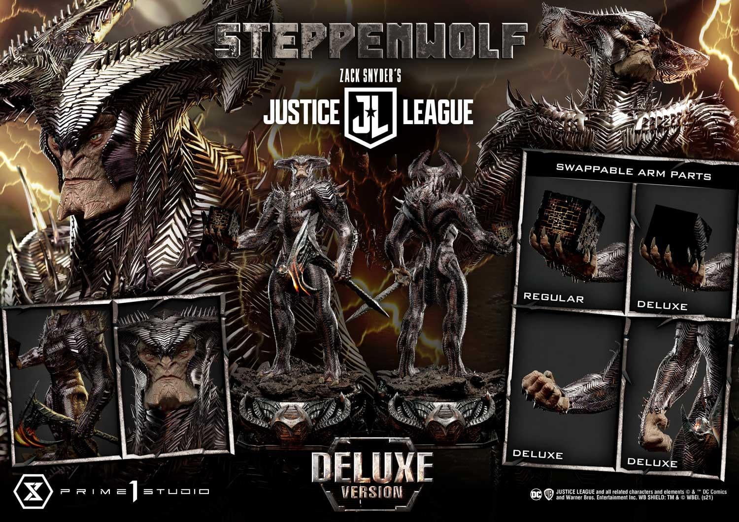 Justice League (Film) Steppenwolf Zack Snyder's Justice League DX image 10