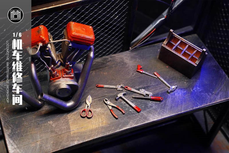 Locomotive Maintenance Workshop Accessory Set image 7