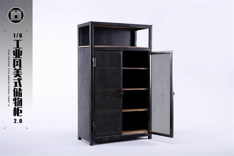 Industrial Style American Storage Cabinet V2 image 4