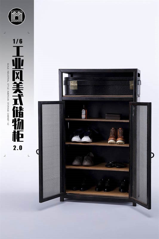 Industrial Style American Storage Cabinet V2 image 6