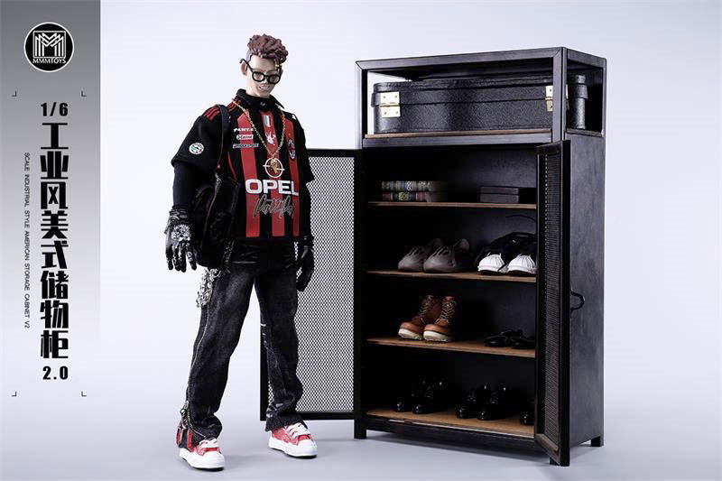 Industrial Style American Storage Cabinet V2 image 7