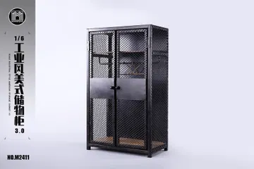 Industrial Style American Storage Cabinet V3