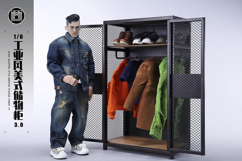 Industrial Style American Storage Cabinet V3 image 2