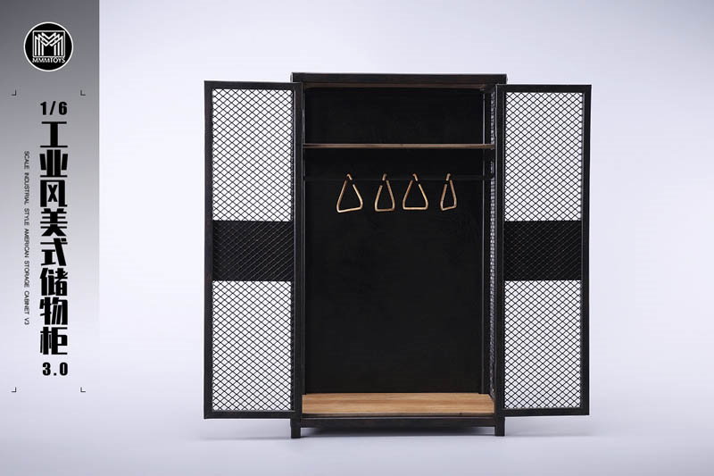 Industrial Style American Storage Cabinet V3 image 4