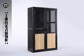 Industrial Style American Storage Cabinet V4
