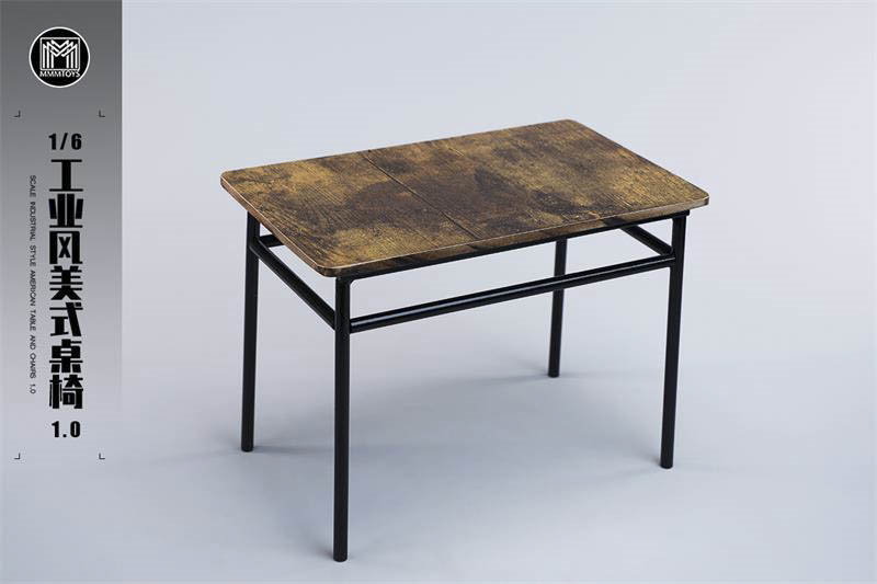 Industrial Style American Table and Chairs 1.0 image 4