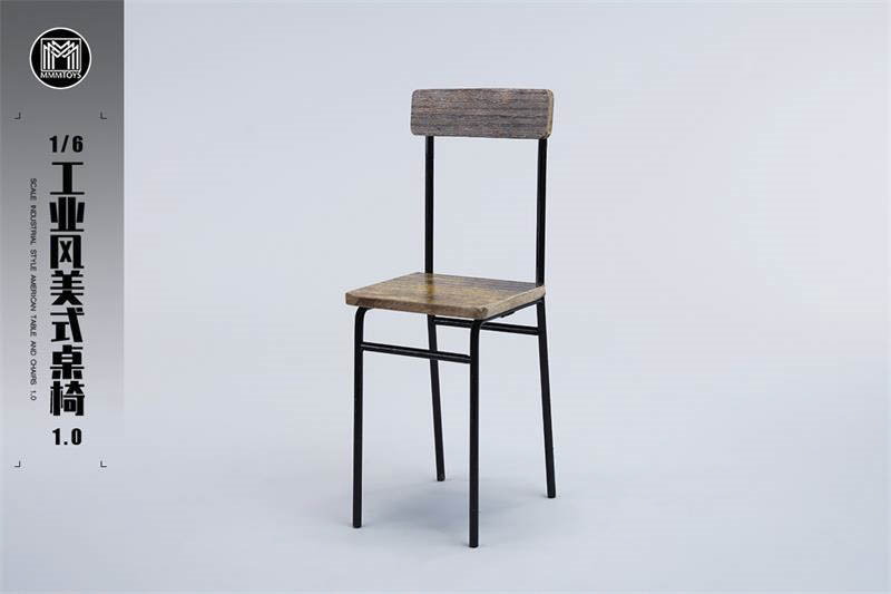 Industrial Style American Table and Chairs 1.0 image 5