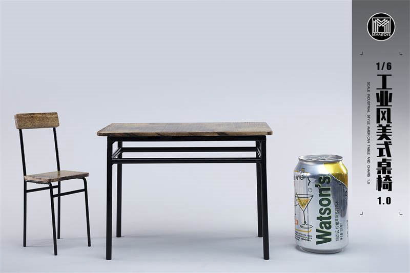 Industrial Style American Table and Chairs 1.0 image 7