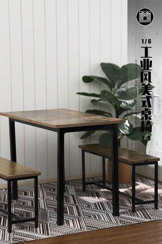 Industrial Style American Table and Chairs 2.0 image 2
