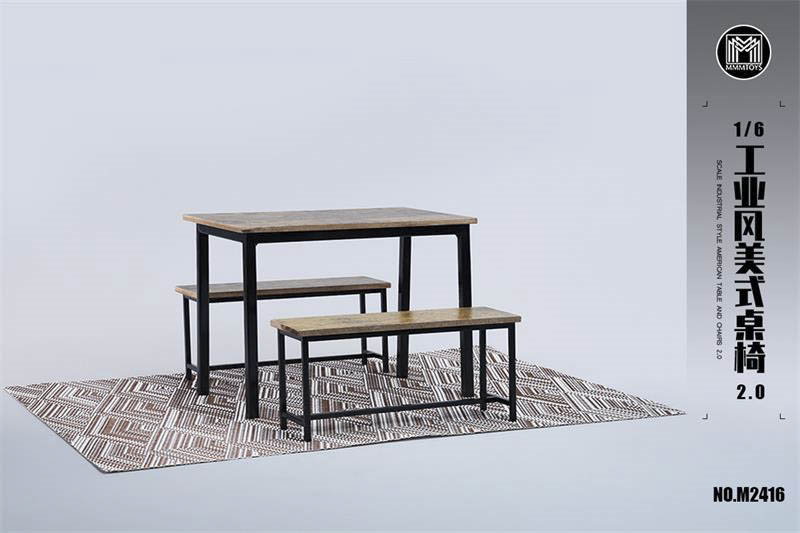 Industrial Style American Table and Chairs 2.0 image 3