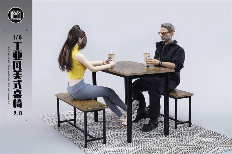 Industrial Style American Table and Chairs 2.0 image 5