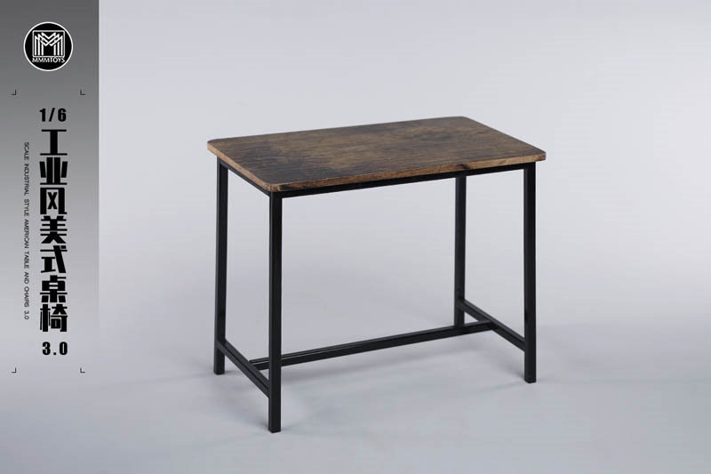 Industrial Style American Table and Chairs 3.0 image 4