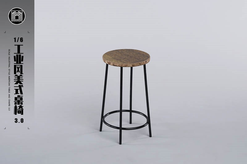 Industrial Style American Table and Chairs 3.0 image 5