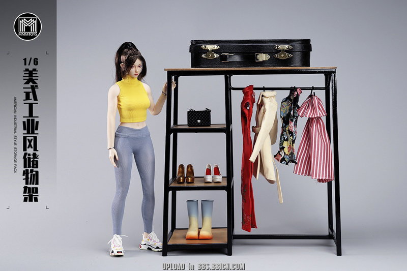 American Industrial Style Storage Rack image 3