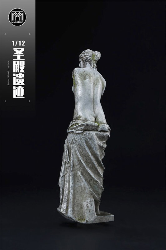 Roman Temple Ruins Goddess Statue image 2