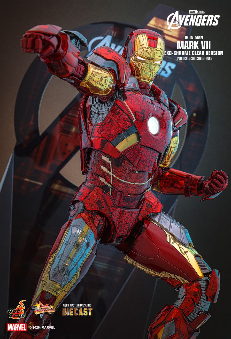 Iron Man Mark VII (Exo-Chrome Clear Version) image 10