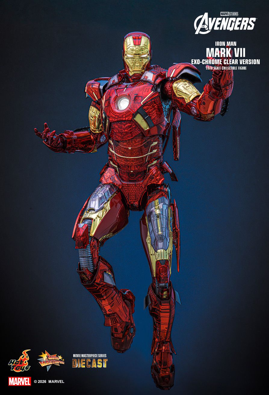 Iron Man Mark VII (Exo-Chrome Clear Version) image 2