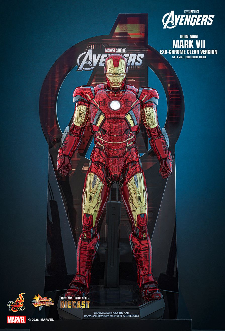 Iron Man Mark VII (Exo-Chrome Clear Version) image 3