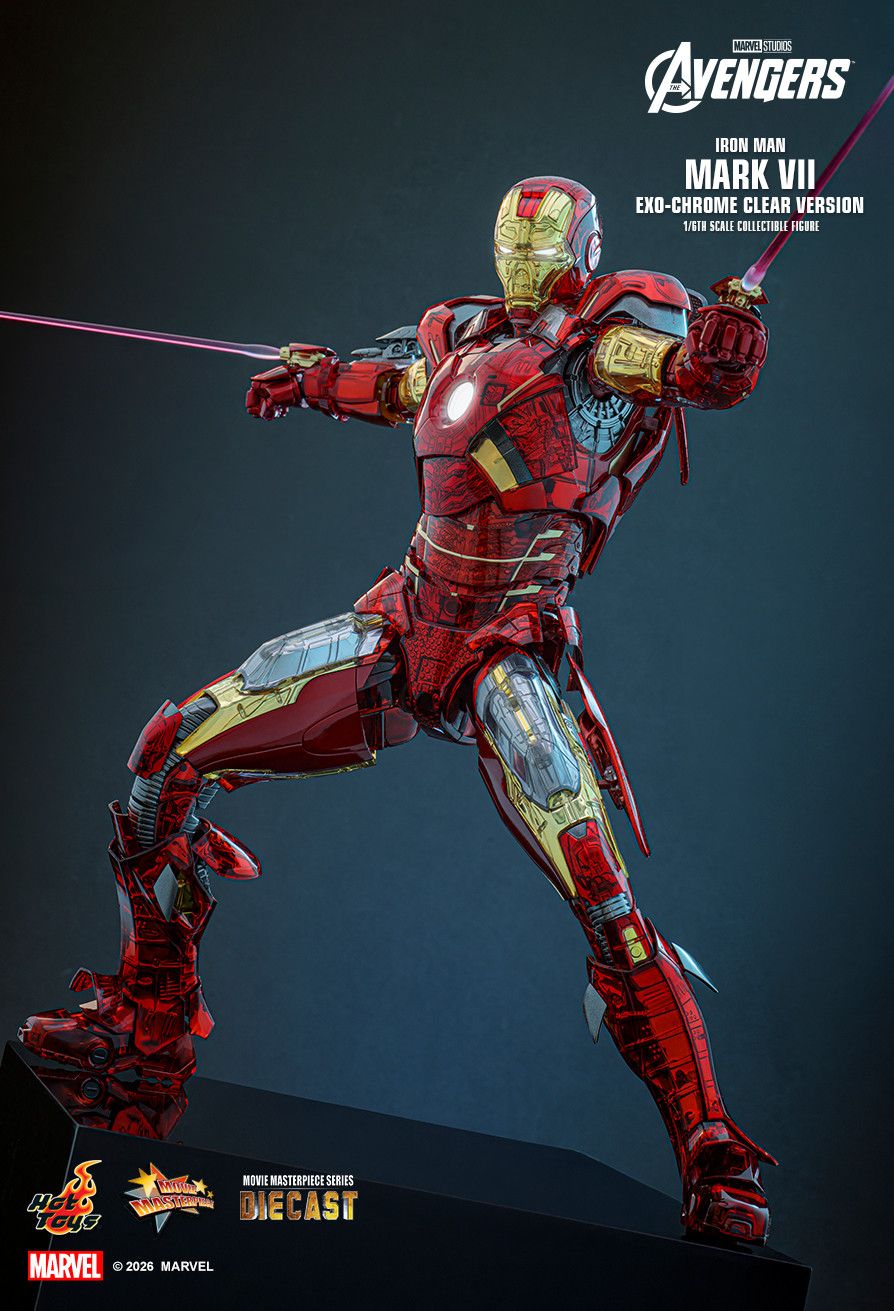 Iron Man Mark VII (Exo-Chrome Clear Version) image 4