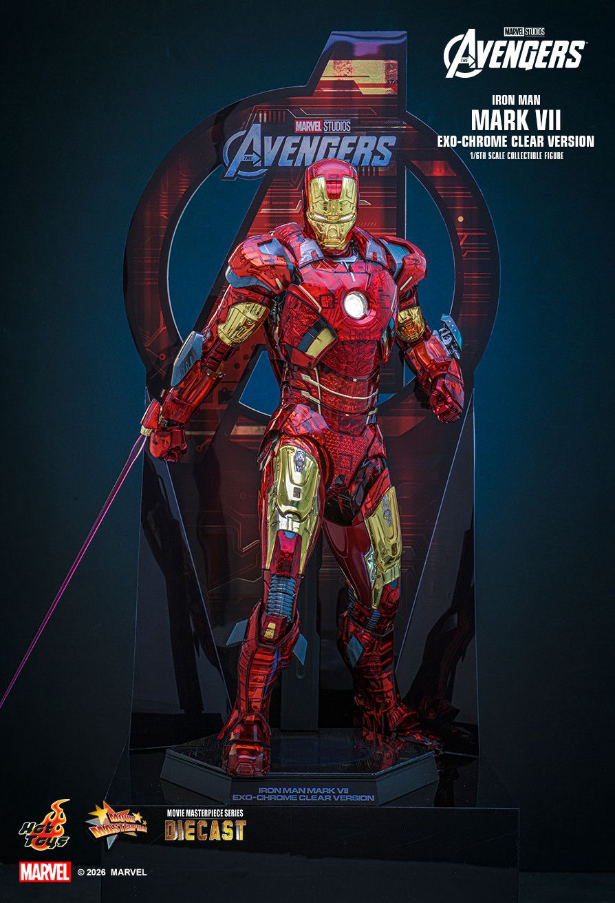 Iron Man Mark VII (Exo-Chrome Clear Version) image 6